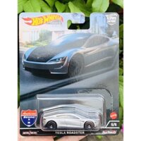 Hobby Store xe mô hình Hot Wheels Premium Tesla Roadster