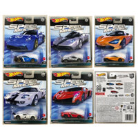 Hobby Store xe mô hình Hot Wheels Premium Speed Machines ( Lamborghini - Porsche - Pagani - McLaren - Ford ) Set Lẻ