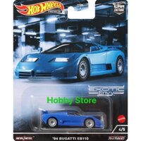 Hobby Store xe mô hình Hot Wheels Premium Bugatti EB110