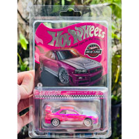 Hobby Store xe mô hình Hot Wheels RLC Exclusive Nissan Skyline GT-R R34 Hồng ( Full Card )g