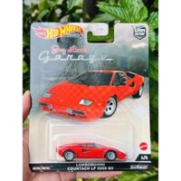Hobby Store xe mô hình Hot Wheels Premium Jay Leno Garage Lamborghini Countach LP5000