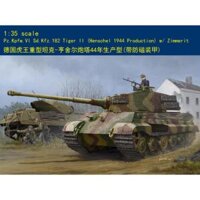 Hobbyboss 1 / 35 84531 Đức Sd.Kfz.182 King Tiger Henschel Turret w / Zimmerit