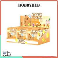 Hobbyhub Capybara Box, Mini Capibara Guinea Pig Capybara Figurine, Nhựa Dễ Thương Nhân Vật Hành Động Ấm Áp Hàng Ngày Trang Trí Bàn Làm Việc Trang Trí Nhà Cửa