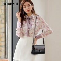 HOBBYHUB Túi đeo vai, Túi đeo chéo PU thông thường, Túi đeo chéo nữ