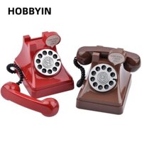 Hobbyin Bình Đựng Tiền, Quà Tặng Sáng Tạo Retro Điện Thoại Heo Đất, Nhựa Dễ Thương Thủ Công Tủ Rượu Đồ Trang Trí Đồng Xu Hộp Tiết Kiệm Tiền Trẻ Em