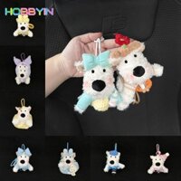 Hobbyin Cao Nguyên Móc Khóa, Nơ Hoạt Hình Sang Trọng Túi Chó Con Mặt Dây Chuyền, Dễ Thương Kuromi Váy Camera Đồ Chơi Nhồi Bông Quà Tặng