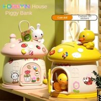 Hobbyin Heo Đất Đồ Chơi, Trẻ Em Nấm Đúc Tiết Kiệm Ngân Hàng, Hoạt Hình Dễ Thương Dán DIY Để Bàn Đồ Trang Trí Trẻ Em Quà Tặng