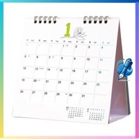 Hobonichi Whiteboard Calendar 2025 with File Pockets - Desktop