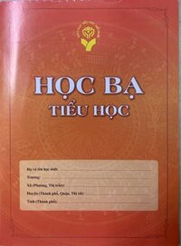 Học bạ Tiểu học (Thông Tư 27)