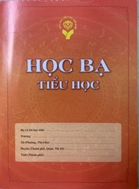 Học bạ Tiểu học (Thông Tư 27)