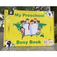 Học Liệu Bóc Dán 31 Chủ Đề Hopkids + Mê Cung Tập Tô Chữ Cái Tiếng Anh, Toán Học Đồ Chơi Thông Minh Cho Bé 3-6 Tuổi