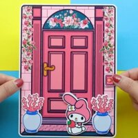 Học liệu bóc dán búp bê thay đồ cho công chúa tocaboca h31 Zin Càu Vòng