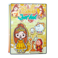 Học liệu bóc dán DIY cho bé, đồ chơi ngôi nhà búp bê bằng giấy thủ công công chúa Tocaboca h30