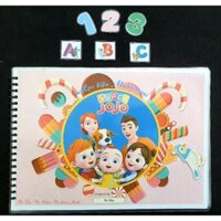 Học liệu bóc dán super JOJO