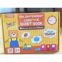 Học Liệu Montessori Bóc Dán Thông Minh 17 Chủ Đề - Đồ Chơi Giúp Bé Kích Thích Não Bộ