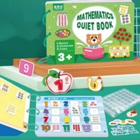 Học liệu Montessori, học liệu bóc dán toán học