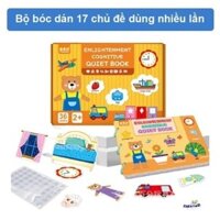 Học liệu Montessori, Sách bóc dán thông minh giúp bé vừa chơi vừa học hiệu quả