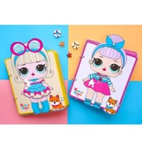 Học liệu thay đồ búp bê bằng giấy thủ công cho công chúa