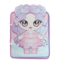 Học liệu thay đồ búp bê bằng giấy thủ công cho công chúa dễ thương h10