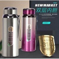 Học sinh 1500ml2020 mới du lịch quà tặng rộng cách nhiệt ấm đun nước 316 thép không gỉ nữ ly nước