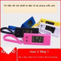 Học sinh thi đồng hồ điện tử nam nữ quà tặng mặt dây chuyền nhỏ đồng hồ sáng tạo tam giác di động m