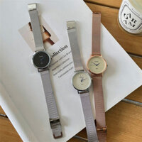 Học sinh trung học Niche Tính khí đơn giản Retro Đồng hồ nữ chống nước tinh tế thông thường