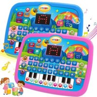 Học tập giáo dục Máy tính bảng Đồ chơi cho trẻ em Bé trai Bé gái, Âm nhạc tập đi/chữ cái/số/cộng và trừ | Ola Shop
