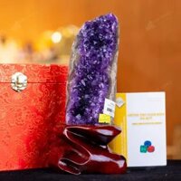 Hốc Thạch Anh Tím Mài Vỏ - 1,06kg - M1674106