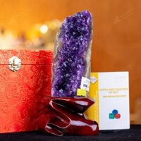 Hốc Thạch Anh Tím Mài Vỏ – 1,06kg – M1674106