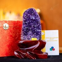 Hốc Thạch Anh Tím Mài Vỏ – 1,36kg – M1674136