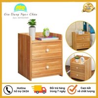 Hộc Tủ Đầu Giường, Kệ Tủ Đầu Giường Gỗ Ép MDF 2 Ngăn Kéo, Nhỏ Gọn Siêu Tiện Dụng Cho Căn Phòng Của Bạn