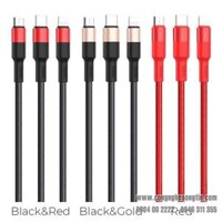 Hoco - Dây Cáp Sạc X26 3 in 1 - Cổng Micro - Cổng Lightning - Cổng Type C - 1m