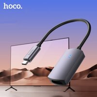 Hoco usb c to hdmi-tương thích 4k 30hz type c to hd-mi hd tv adapter converter for macbook pro 2018 samsung xiaomi for pc laptop