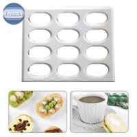 Hoeaden 1 Cái Rõ Ràng Polycarbonate Dacquoise Khuôn Bánh Hình Bầu Dục Hình Tròn Dakovaz Macaron Khuôn Trang Trí Bánh Dụng Cụ Máy Nướng VN