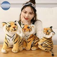 Hoeaden 23-33cm Dễ Thương Như Thật Hổ Nhồi Bông Động Vật Hổ Trắng Sang Trọng Đồ Chơi Cuộc Sống Thực Wil VN
