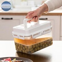 Hoeaden 4 / 5L Bình đựng dưa chua chống rò rỉ cho Gherkin Sauerkraut Kimchi Hộp đựng và lên men VN