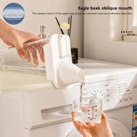 Hoeaden Airtight Giặt Giặt Bột Hộp Bảo Quản Bột Giặt Trong Suốt Có Cốc Đo Nhựa Đa Năng Ngũ Cốc VN