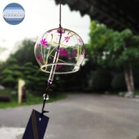 Hoeaden Slime Genshin Tác Động Chuông Gió Nhật Bản Chuông Gió Anime Slime Borosilicate Kính Chuông Mặt Dây Quà Tặng Năm Mới Treo Trang Trí VN