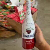 Hoegaarden rosée raspberry – bia hồng 3% vol chai 650ml