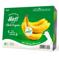 Hoff - sữa chua organic hương dâu chuối