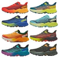 Hoka ONE Speedgoat 5 Nam OutDoor Tập Chạy Bộ Thể Thao 4 Màu Đỏ Xanh Grren Chống Sốc Đường Chạy