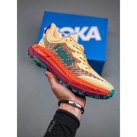 HOKA ONE/Giày thể thao chạy bộ off-road tốc độ 4 tốc độ Mart Giày thể thao ngoài trời chất liệu nhẹ thoáng khí