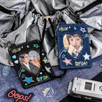 Holder Card Denim Y2K Oppsday - Móc Thẻ Treo Ảnh Thần Tượng