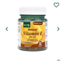 Holland & Barrett Natural Vitamin E 400iu 30 Viên