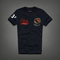 HOLLISTER Áo Thun Tay Ngắn In Hình abercrombie & fitch Thời Trang Mùa Hè Cho Nam