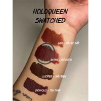 HOLOQUEEN Velvet Cloud Lip Tint - Son đen Halloween