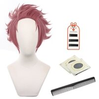 HOLOUN Blue Lock Wig Cosplay Tóc Giả Màu Xanh Hóa Trang Nhân Vật Manga Sae Rin Số 10
