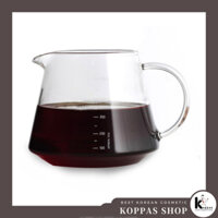 [Holzklotz] Máy chủ nhỏ giọt cà phê (500ml / 600ml) Coffee Drip Server