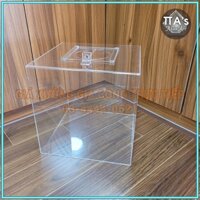 Hòm Phiếu Bốc Thăm, Thùng Phiếu Mica Trong Suốt, Thùng Phiếu Mica Đài Loan Cao Cấp