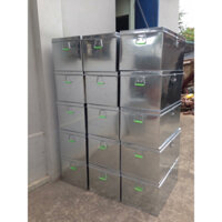 Hòm Tôn, Rương Tôn Đa Năng Kích Thước 60 x 40 x 40cm Chất Liệu 100% Tôn Hoa Sen Chất Lượng Cao- NGÔI SAO VIỆT OFFICIAL